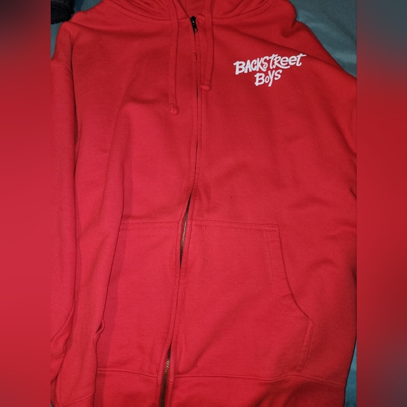 Backstreet boys red tour sweater size 2x - Picture 2 of 3